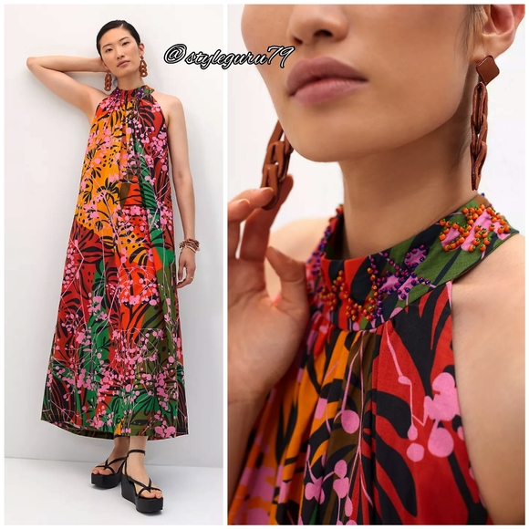 Anthropologie Dresses & Skirts - NWT, Anthropologie Halter Maxi Dress by Roopa Pemmaraju
